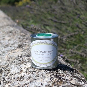 Aceite de trufa negra de Francia: 100% orgánico de una pequeña granja en Provenza, ¡auténtico!