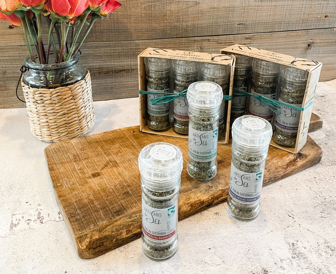 Fleur De Sel Guerande from Brittany France Salade Trio Etsy