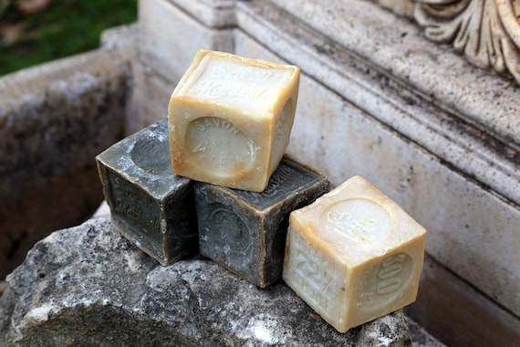 Savon de Marseille Soap Cube: Authentic French Cleansing Bar (300 grams)