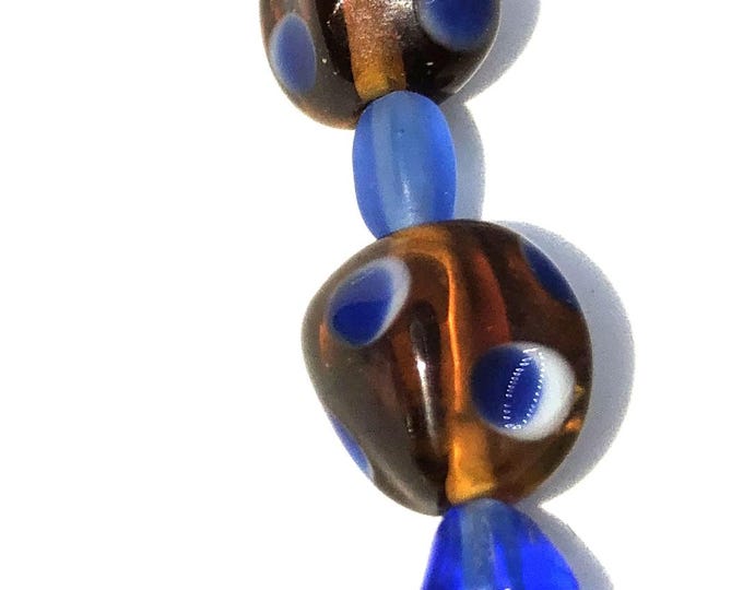 Unusual Glass Bead Necklace