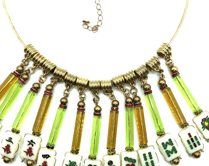 Mahjong Collar Necklace