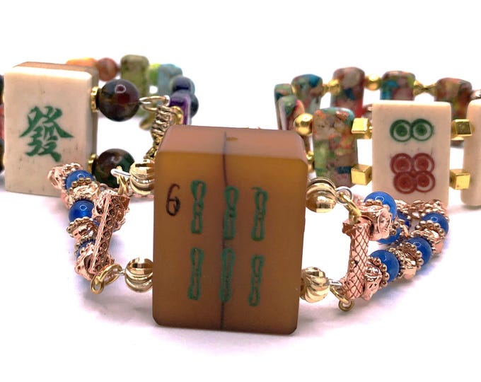 Unusual Mahjong Bracelets