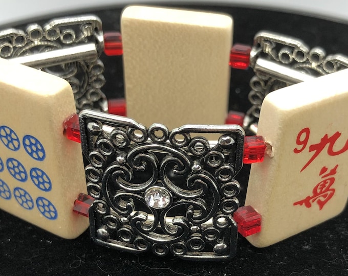 Mahjong 3 Tile Bracelet