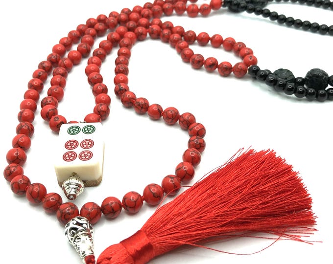 Mahjong Necklace