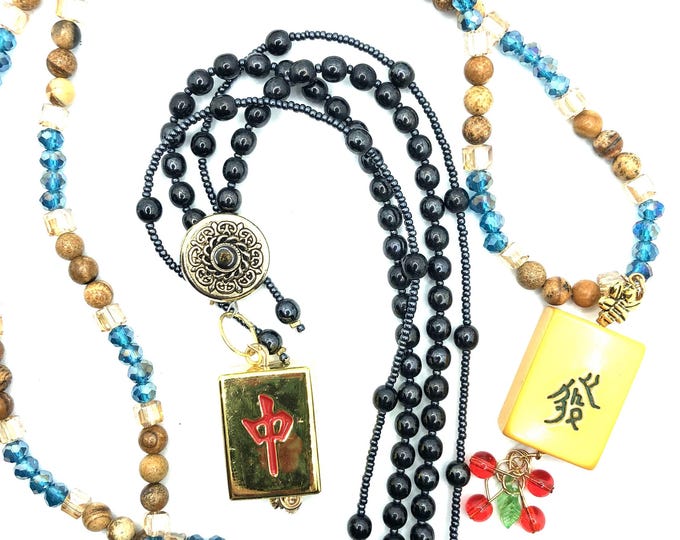 Mahjong Necklaces