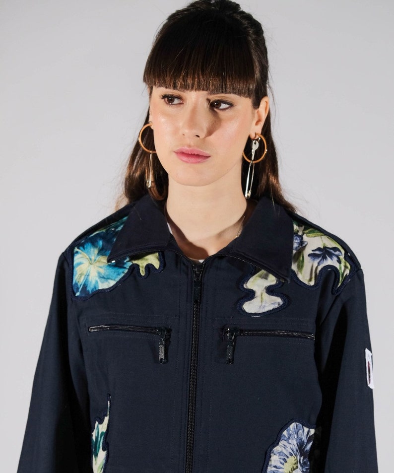 Embellished Military Jacket Etsy