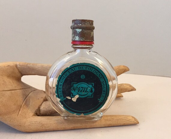 Gold Eau de Cologne Perfume Fragrance Antique 4711 Eau de Cologne Atomizer
