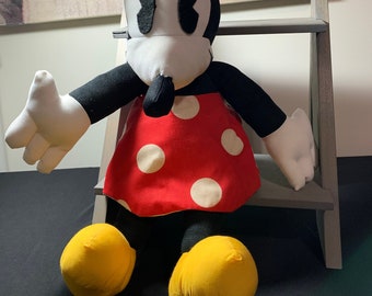 Vintage Stuffed Minnie Mouse
