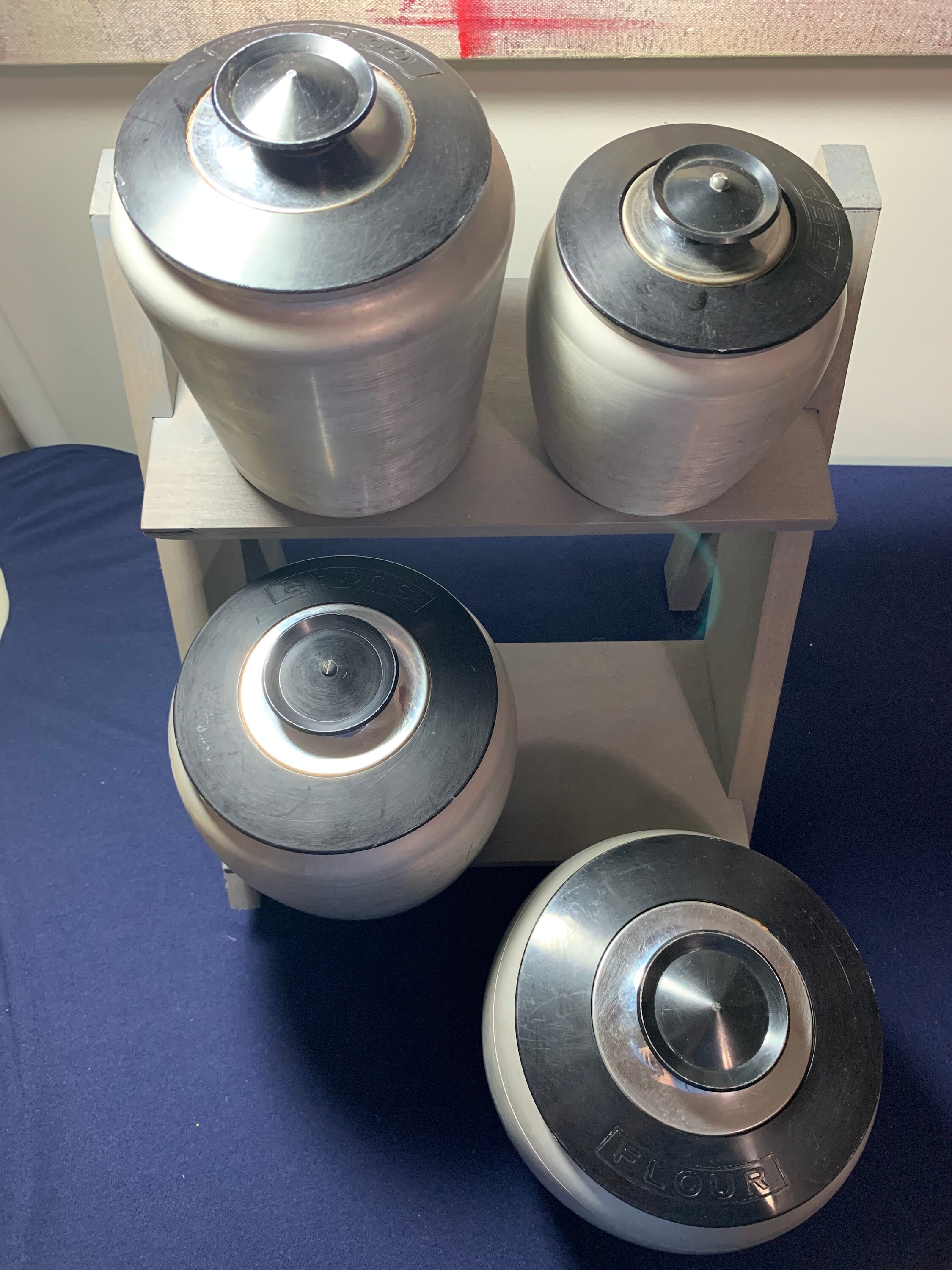 Kromex スパンアルミニウム 4キャニスターセット - Etsy 日本