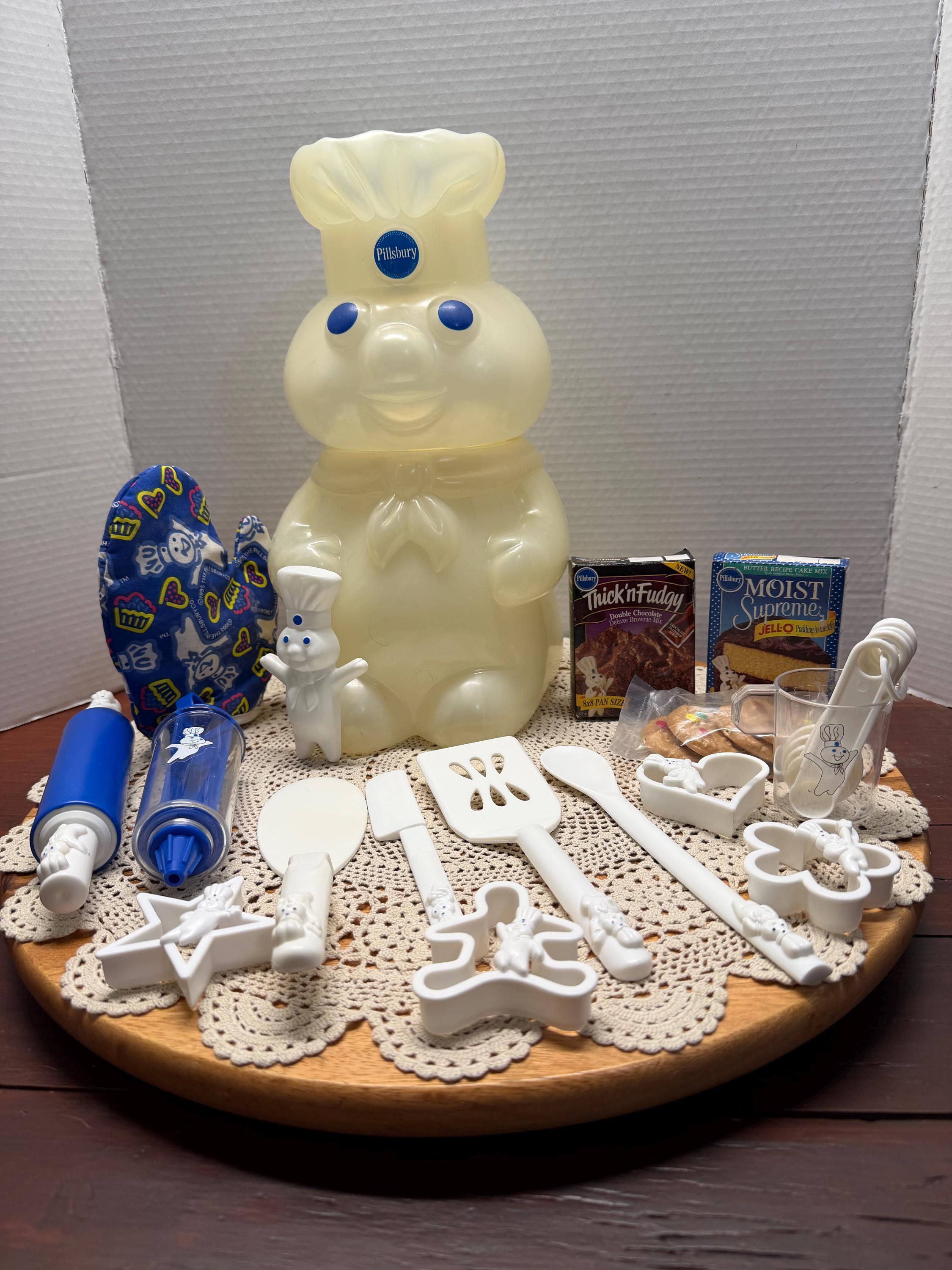 Vintage Pillsbury Doughboy Cookie Jars - Etsy Canada