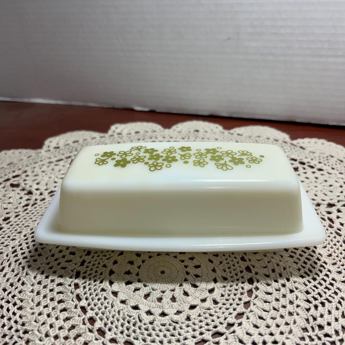Pyrex Butter Dish in Spring Blossom