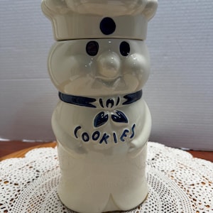 Pillsbury Dough Boy Cookie Jar - Etsy
