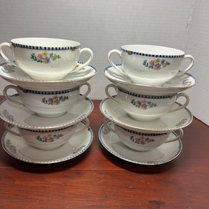 Antique 1920s Noritake Sheridan Art Deco Bone China