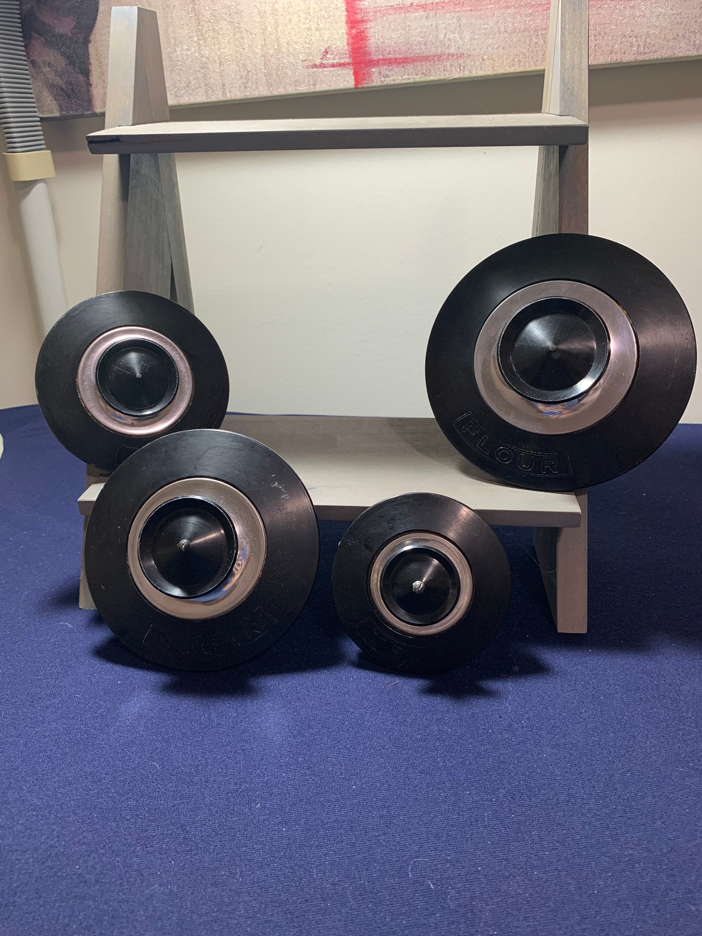 Kromex スパンアルミニウム 4キャニスターセット - Etsy 日本