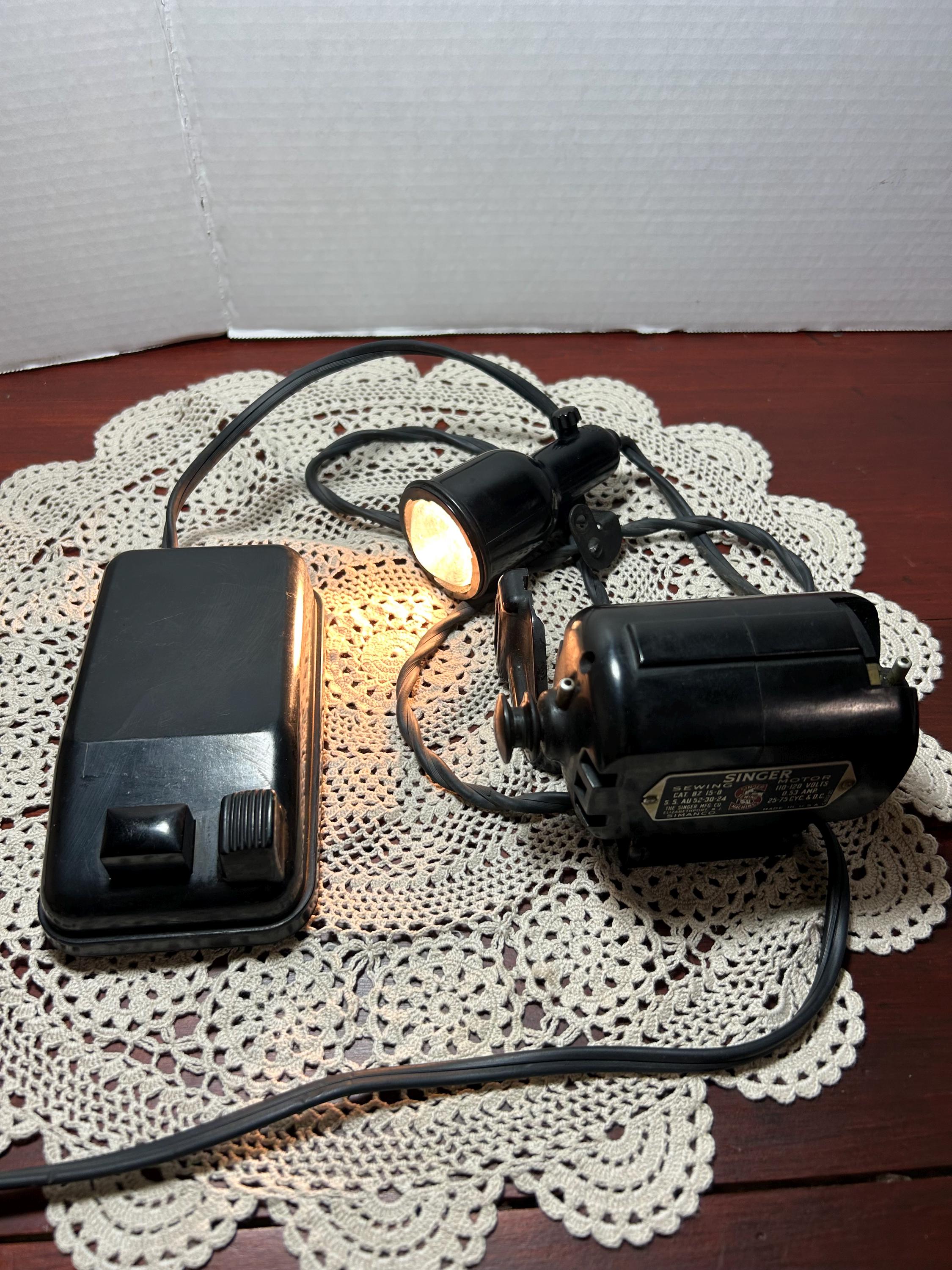 Singer Sewing Machine Motor Cat. No.BZ 15-8