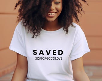 Saved Unisex Tee (Part of the goodness of God collection) ™