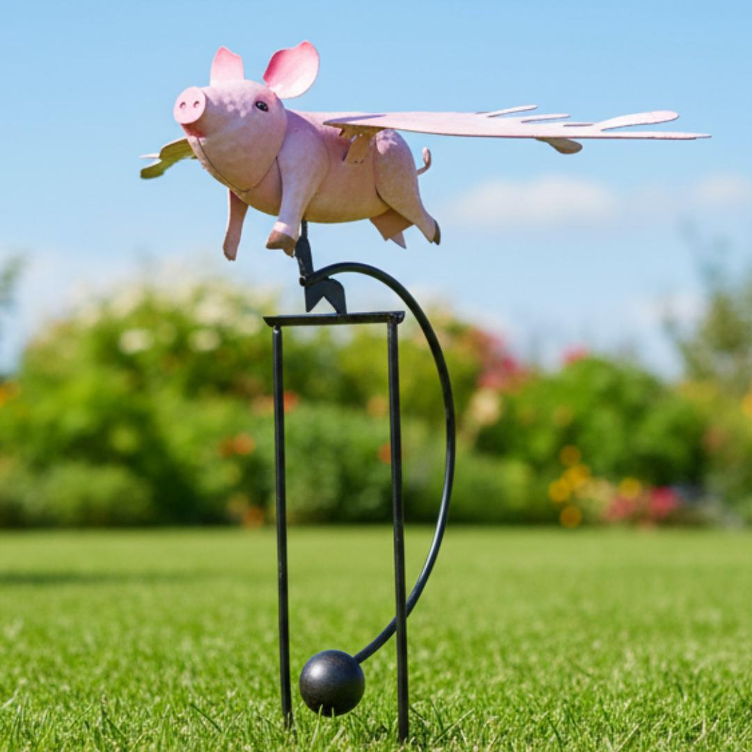 Pink Flying Pig Rocking Toy - Etsy