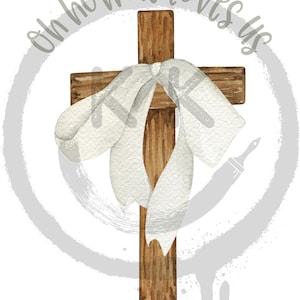 Oh how He loves us PNG files