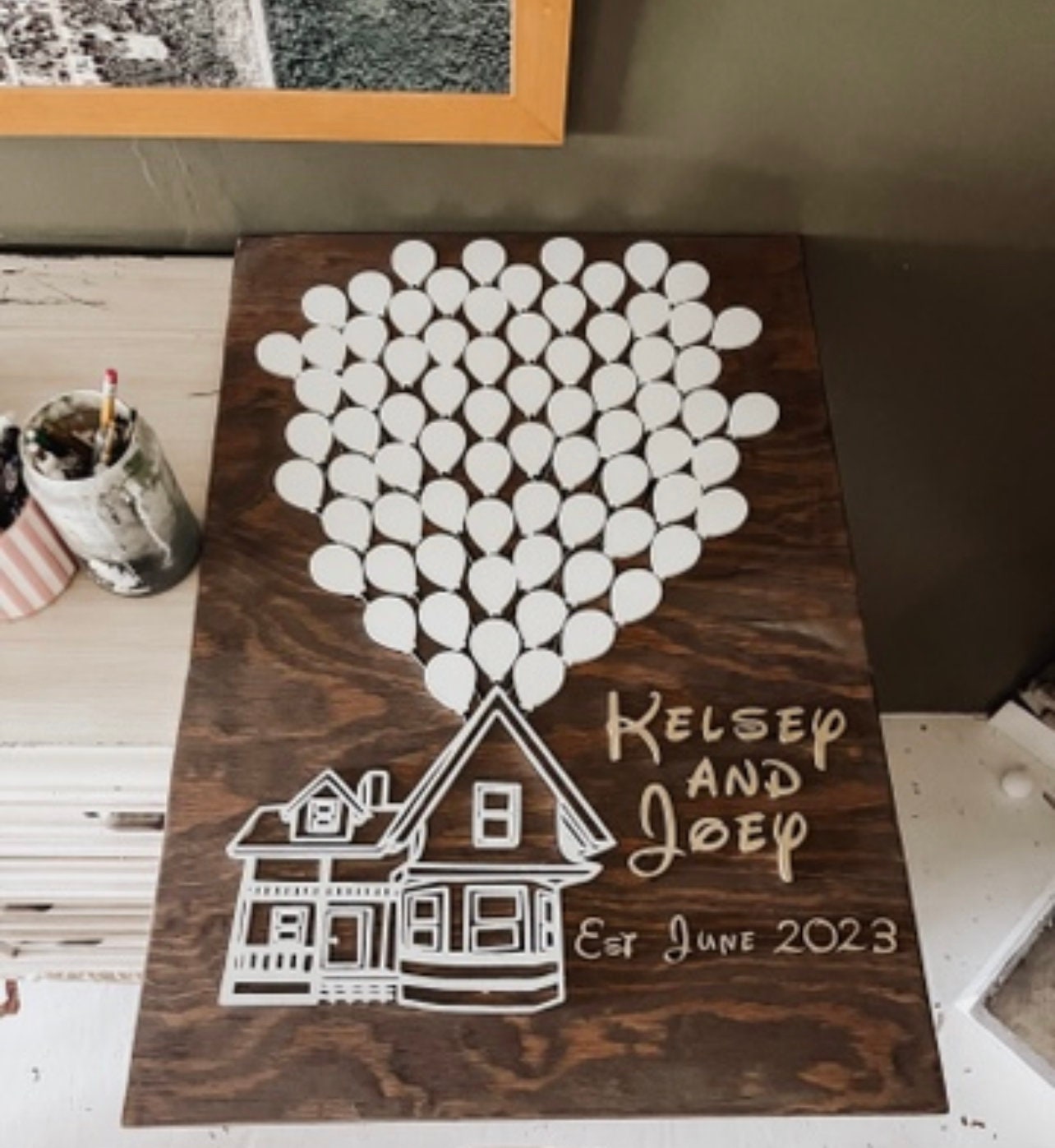 If you loved the movie Up, you'll love this guest book • Offbeat Wed (was  Offbeat Bride)