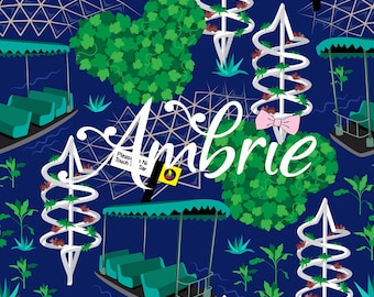 Living With The Land Repeating Pattern Seamless Pattern, Magical Cartoon Seamless pattern, Fabric Sublimation