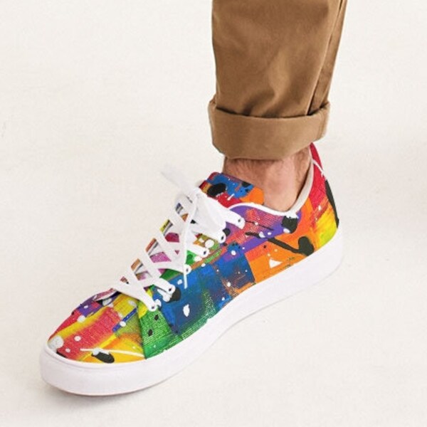 mens nike rainbow shoes