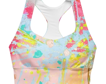 Woman Yoga Top, woman bra, sport bra, blue Bra, Pink Sport bra, Support Workout Bra, Colorful bra