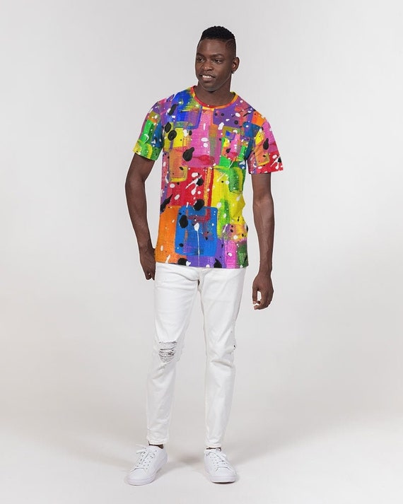 mens colored pocket t shirts