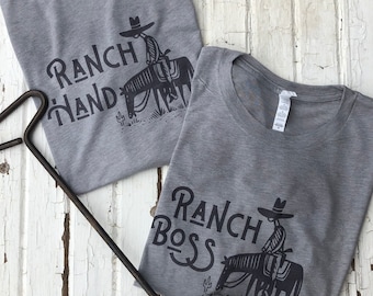 Ranch Boss Ranch Hand Unisex Graphic T-Shirt