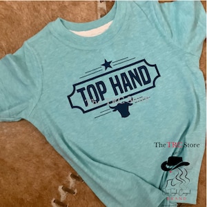 Top Hand Kids Toddler/Youth Western T-Shirt