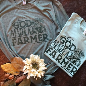 So God Made A Farmer Unisex Graphic Tee