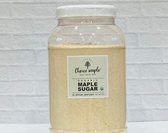 Azúcar de arce de Vermont orgánica y kosher - 5 libras