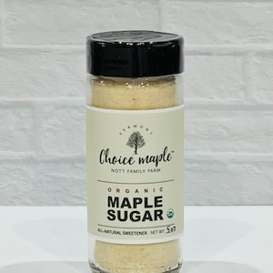 Organic Maple Sugar Shaker Jar