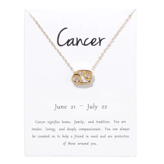 Cancer Constellation Necklace – Honey Willow - handmade jewellery