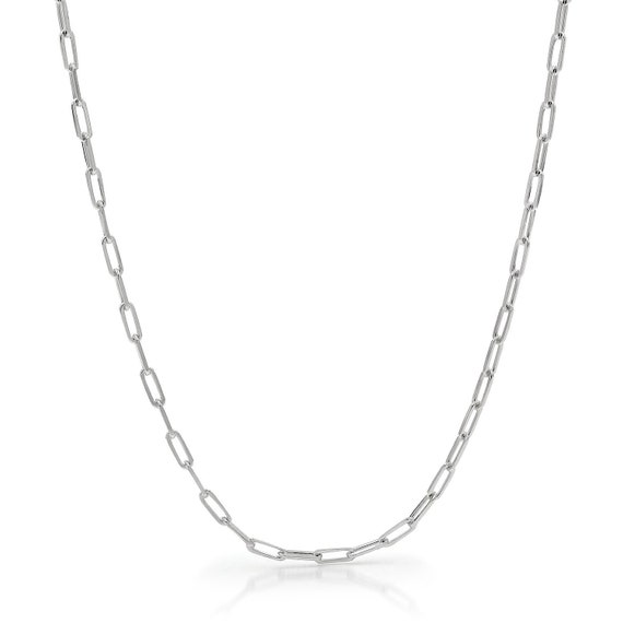 Leslie's Sterling Silver Rhodium-plated Polished Lock and Key Necklace