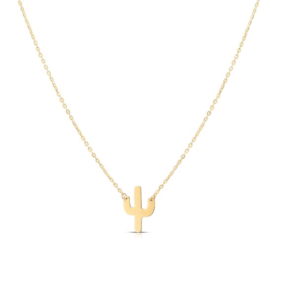 Etsy cactus necklace sale