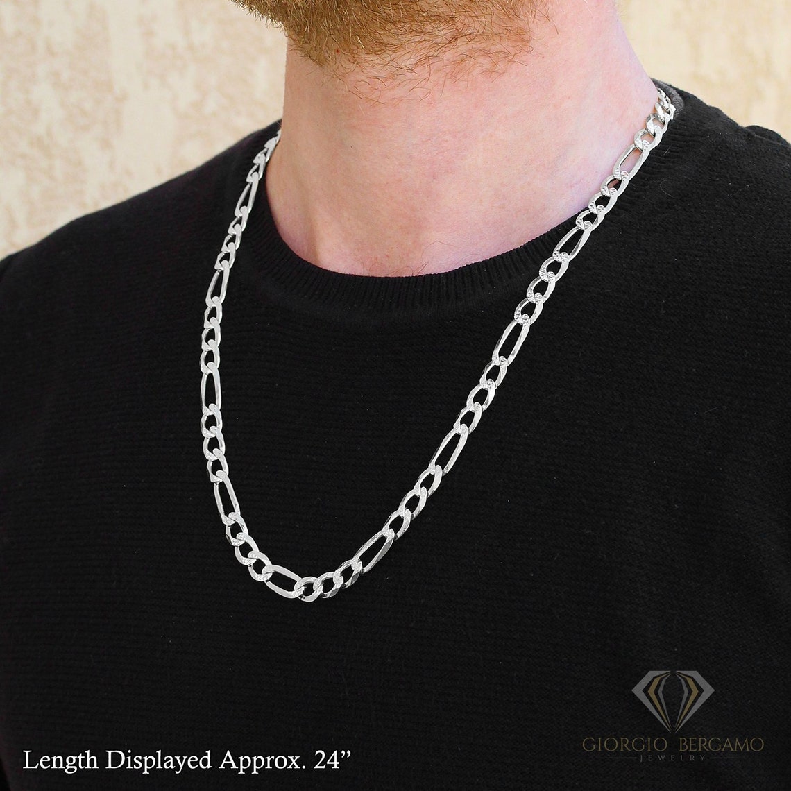 14K White Gold 2mm Solid Rope Diamond Cut Chain FREE - Etsy