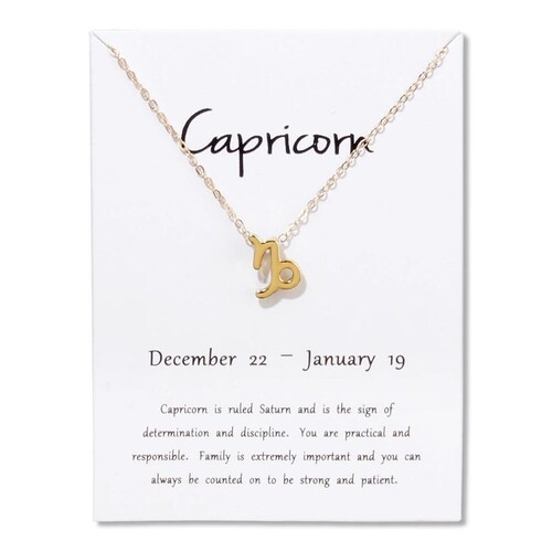 Gold Plated Zodiac Horoscope Astrology 