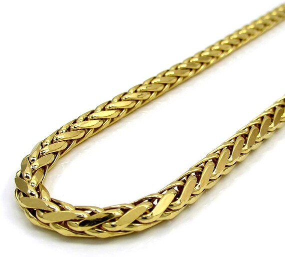 Wheat link gold chain deals