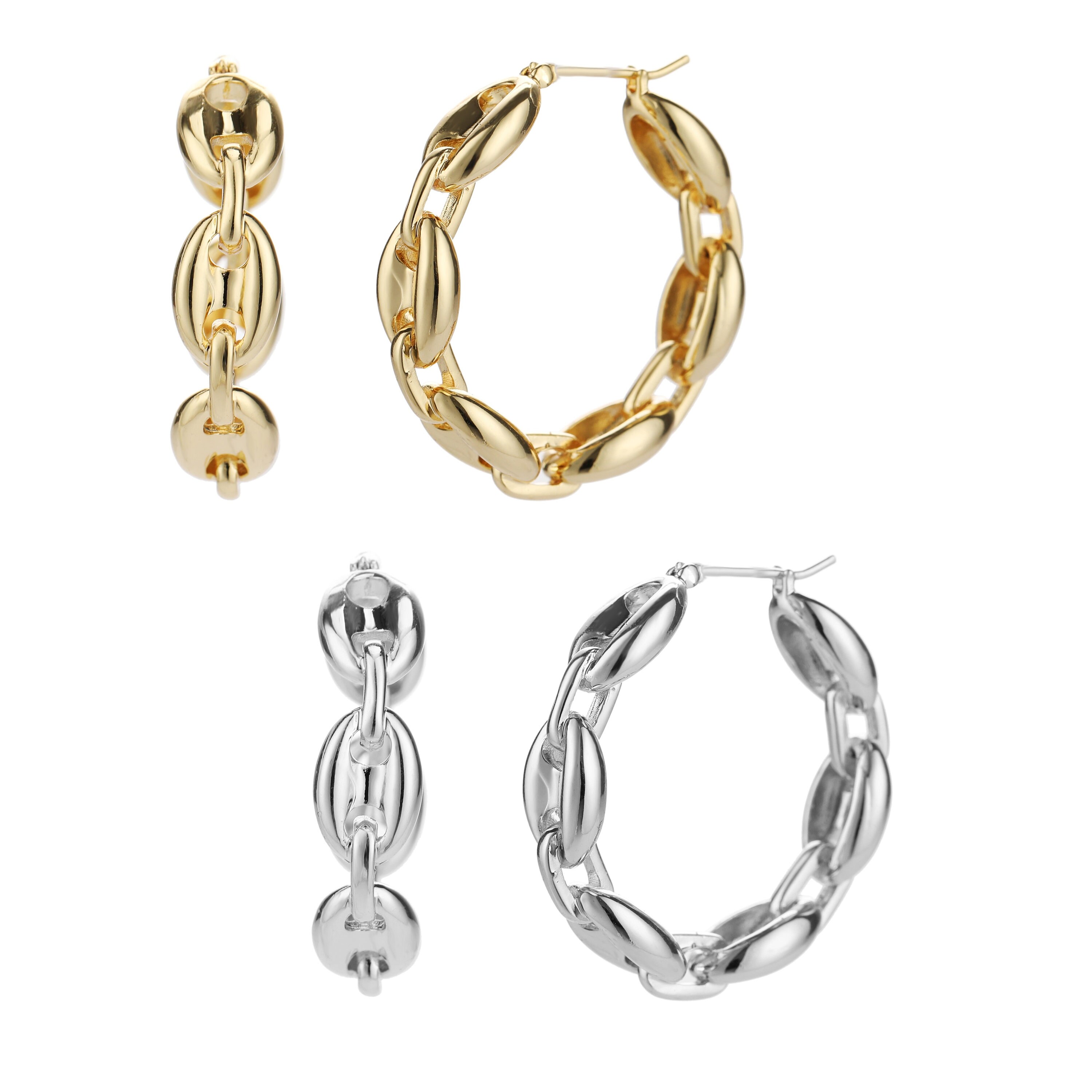 Etsy gold plated earrings Clearance