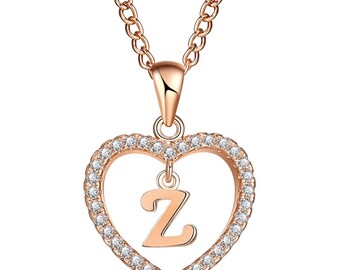 Z Name Necklace - Etsy