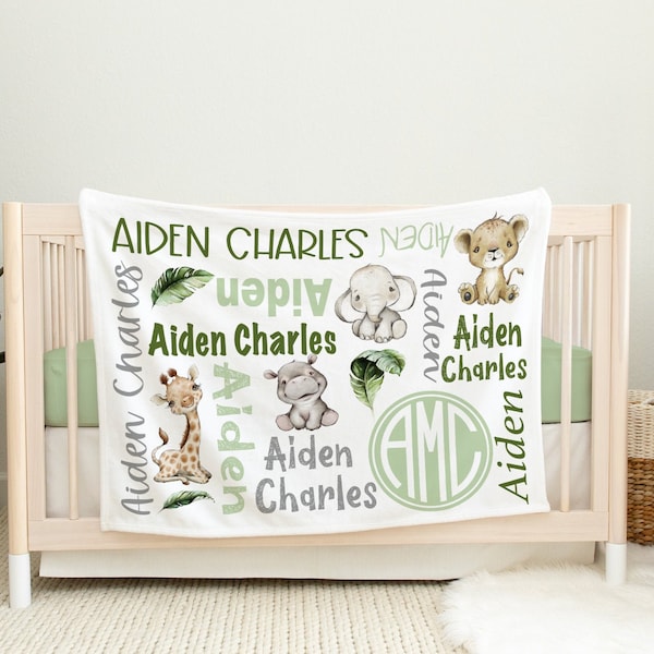 Hippo Baby Blanket Etsy