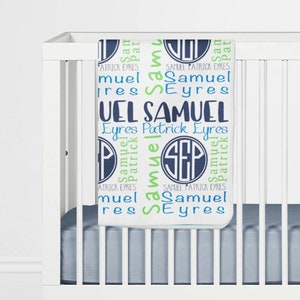 Personalized Baby Blanket Boy, Monogrammed Baby Name Blanket, Hospital Take home Blanket, Baby Shower Gift, Newborn Photo Prop, Swaddle