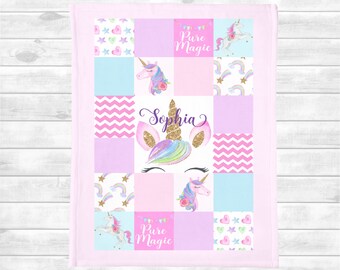 unicorn crib bedding etsy