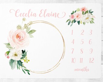 milestone blanket etsy