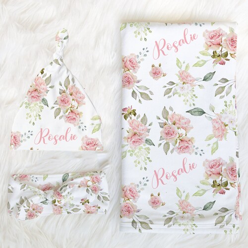 Personalized Baby Hat Personalized Hat Name Blanket Name Etsy Canada