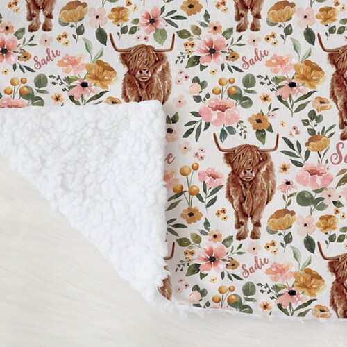 Cowdogs Swaddle Blanket main image 1
