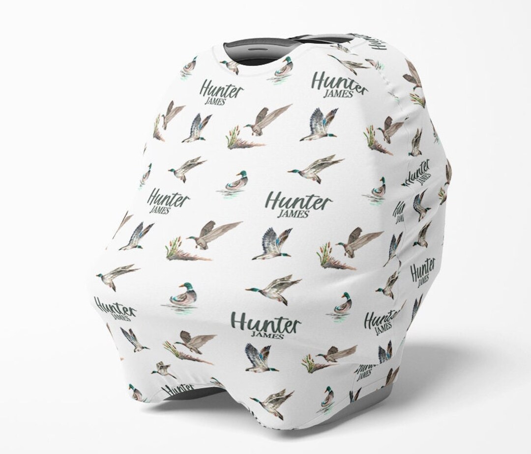 Mallard Duck Pattern Print Universal Fit Car Seat Cover