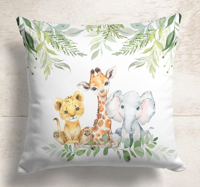 Safari Animal Crib Bedding Set personalized Baby Boy Blanket Etsy