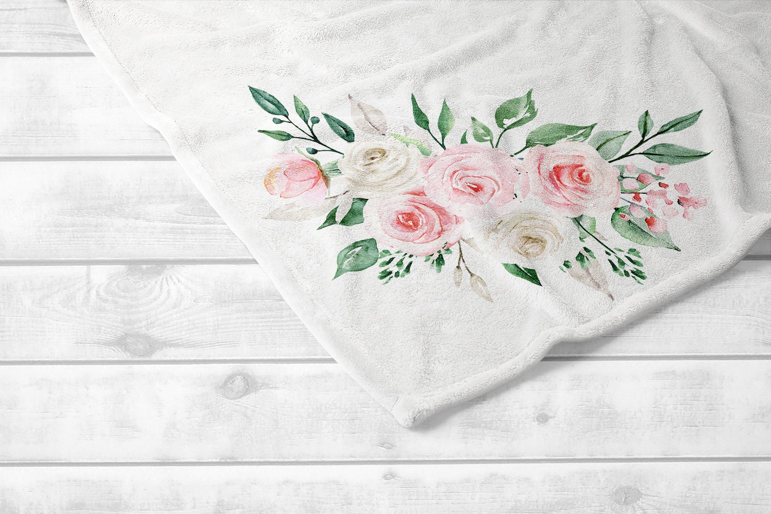 Coperta per neonata, coperta floreale rosa per i mesi del neonato, regalo personalizzato per baby shower, per tenere traccia della crescita e dell'età, regalo per neomamme - Italia