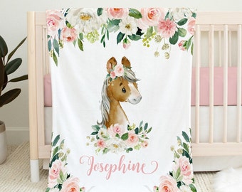Girl Horse Blanket Etsy